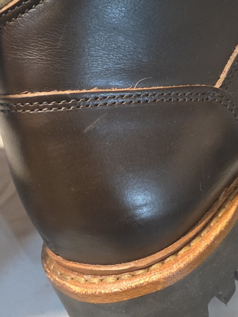 Allen Edmonds Whistler Weather-ready Hiker Boot Dark Brown Men SZ 9 NWOB Defects - Picture 12 of 15